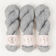 West Wool HEX - DUTCH SKY Merino wool Nylon Fingering grey Yarn