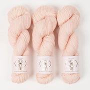 West Wool HEX - BALLET Merino wool Nylon Fingering pink peach Yarn