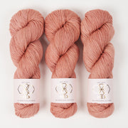 West Wool HEX - LIBRA Merino wool Nylon Fingering pink Yarn
