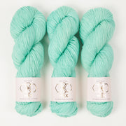 West Wool HEX - PISCES Merino wool Nylon Fingering turquoise Yarn
