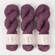 West Wool HEX - TARO Merino wool Nylon Fingering purple Yarn