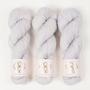 West Wool HEX - ICEDANCER Merino wool Nylon Fingering grey Yarn