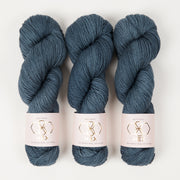 West Wool HEX - NIMBUS Merino wool Nylon Fingering blue Yarn