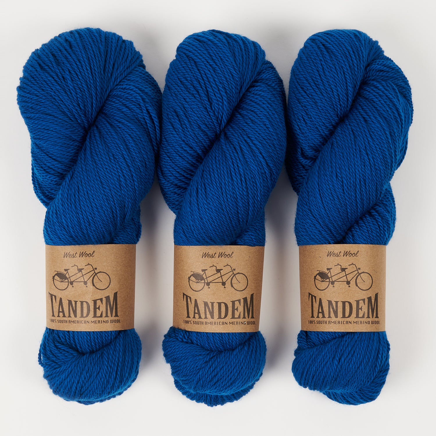 West Wool BRIOGARTER SWEATER - BATHYSPHERE Merino wool DK blue Westknits Kits