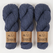 West Wool TANDEM - DENIM Merino wool DK blue Yarn