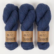 West Wool TANDEM - MIDNIGHT Merino wool DK blue Yarn