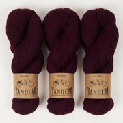 West Wool TANDEM - MULBERRY Merino wool DK purple Yarn