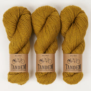 West Wool TANDEM - OCHRE Merino wool DK yellow Yarn
