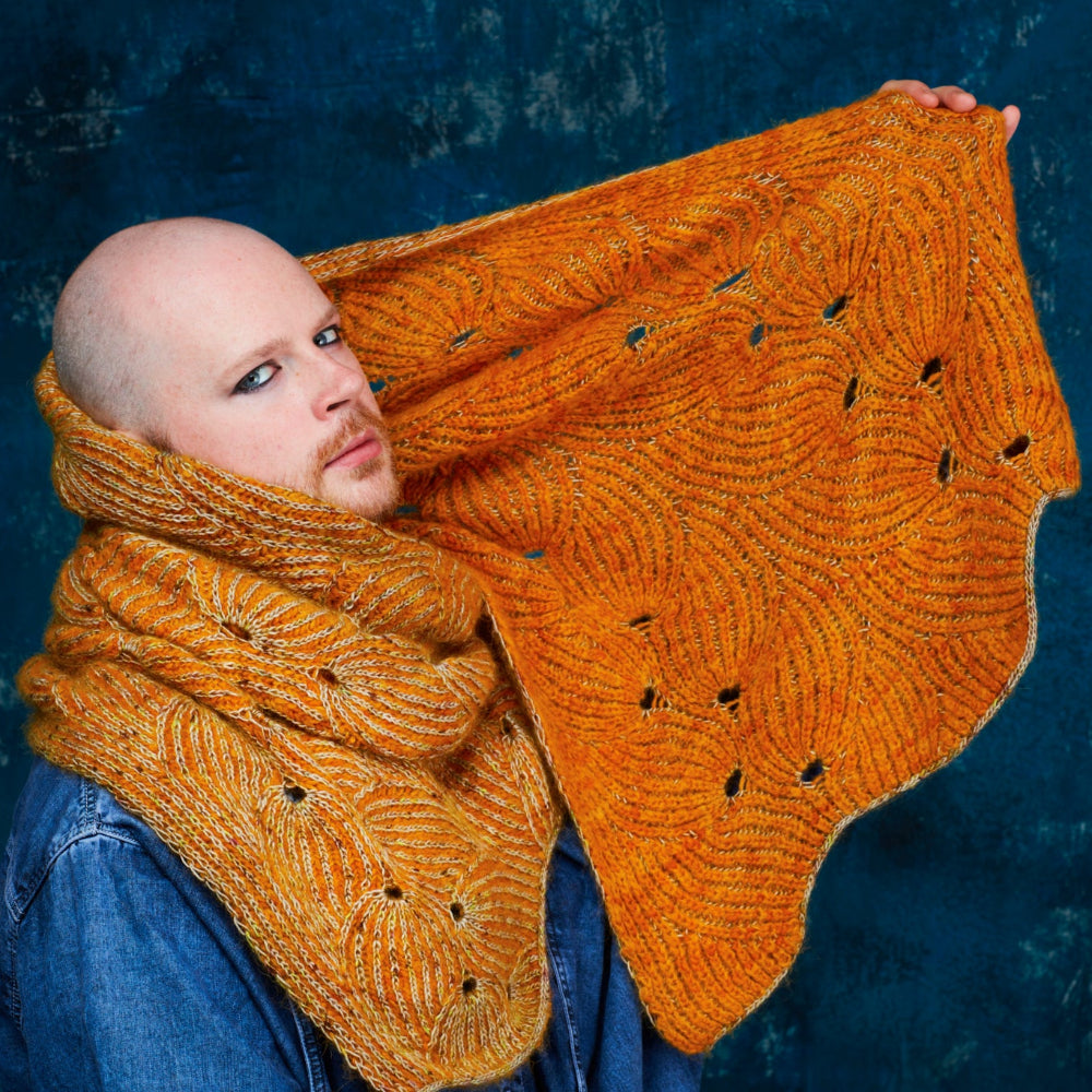 WESTKNITS NO. 6 BRIOCHE SURI SHAWLS