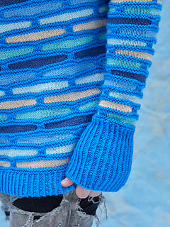 PAINTING BRICKS SWEATER PATTERN