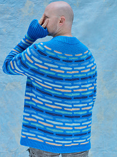 PAINTING BRICKS SWEATER PATTERN