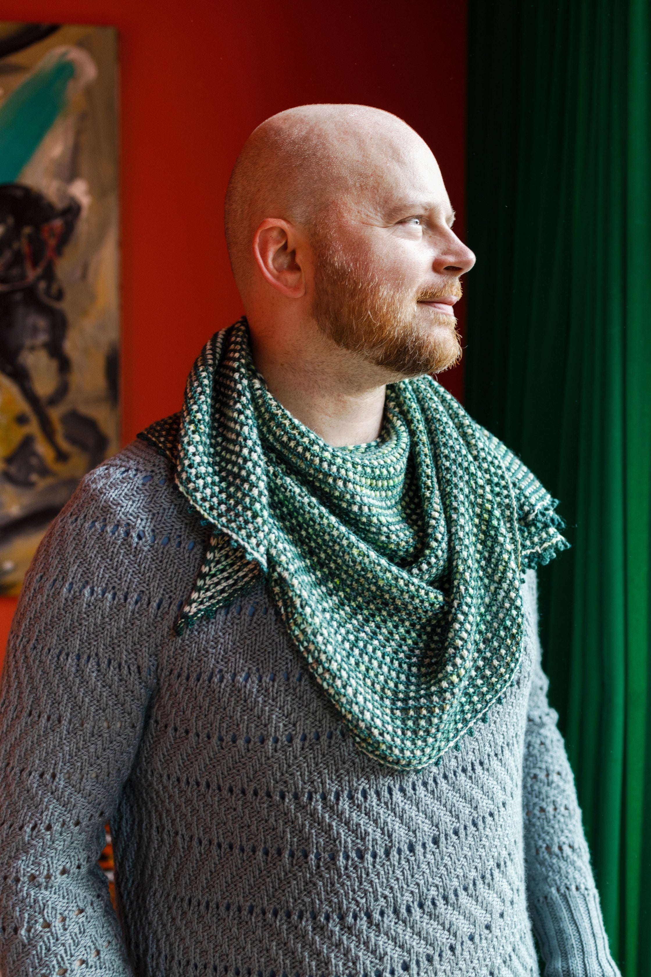 SWING INTO SPRING SHAWL PATTERN