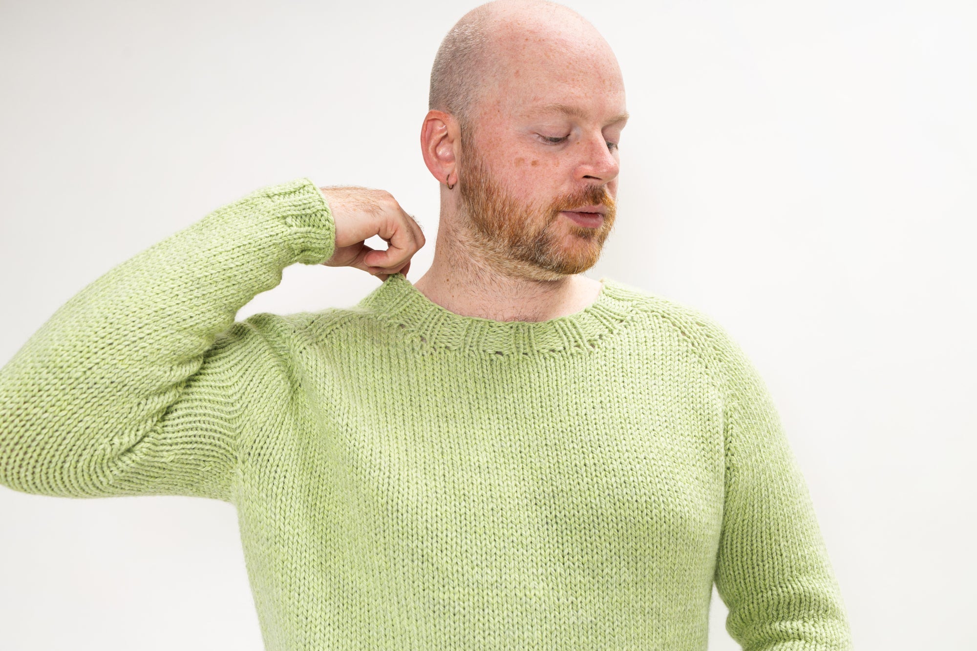 WESTKNITS CHUNKY RAGLAN PATTERN