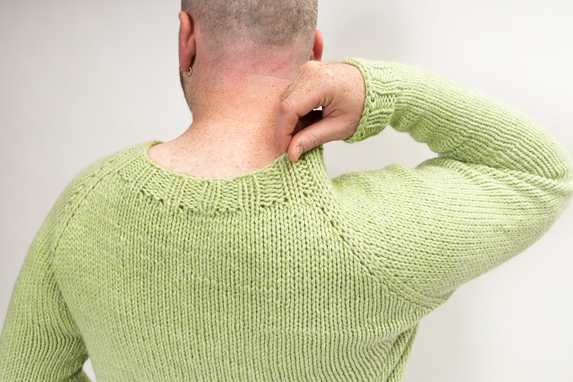 WESTKNITS CHUNKY RAGLAN PATTERN