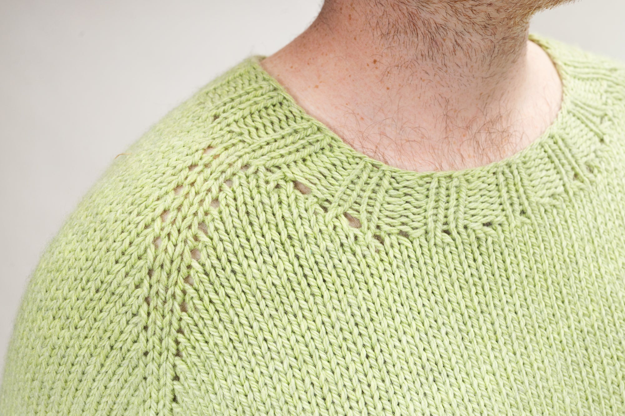 WESTKNITS CHUNKY RAGLAN PATTERN