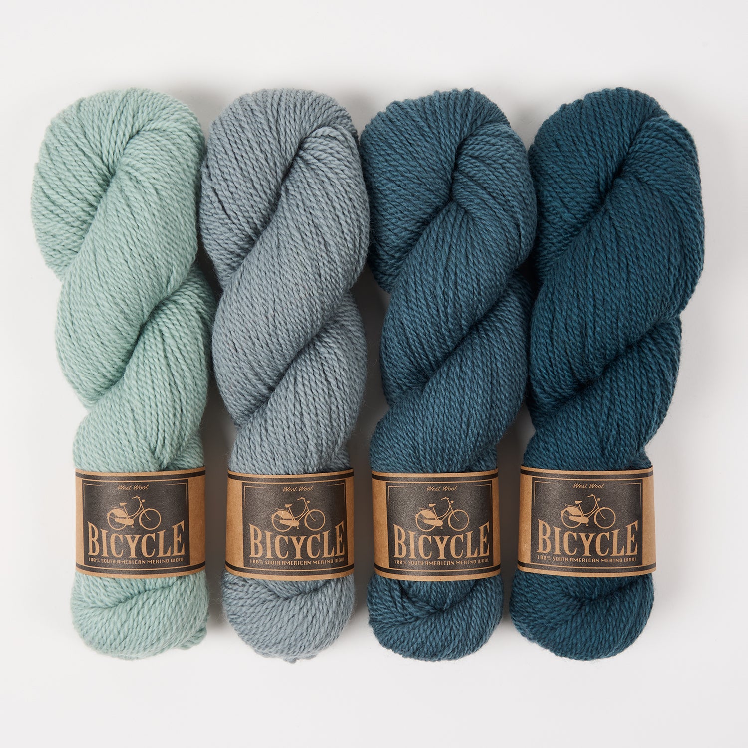 West Wool ENCHANTED GRADIENT Merino wool Fingering Quick Kits