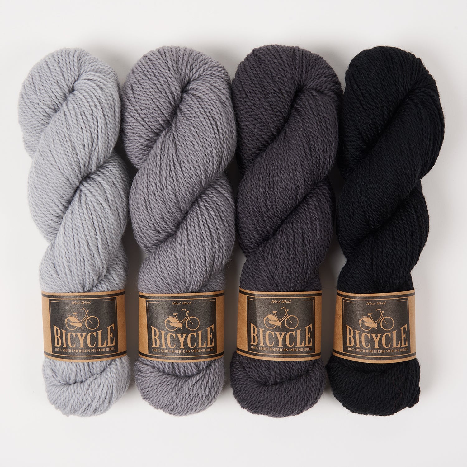 West Wool GREYKJAVIK GRADIENT Merino wool Fingering Quick Kits