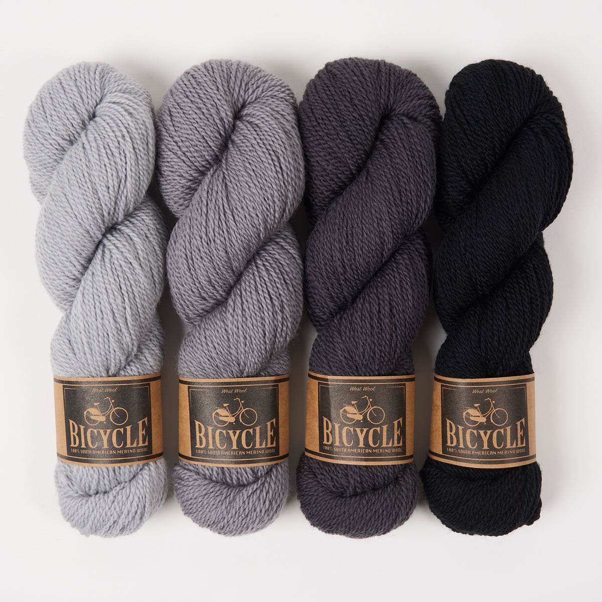 West Wool WESTKNITS KIT - GREYKJAVIK GRADIENT Merino wool Fingering Westknits Kits