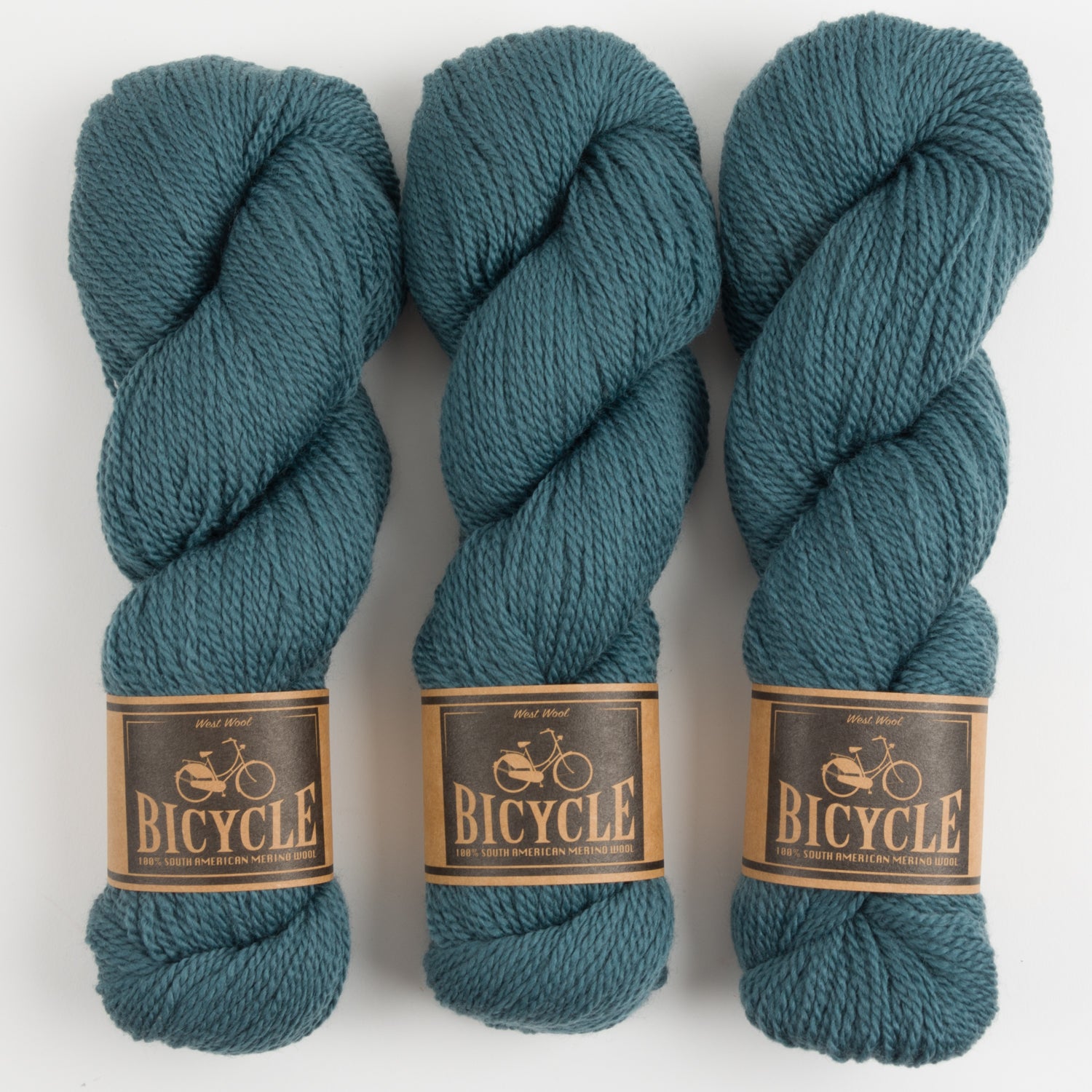 West Wool WESTKNITS KIT - MORGAINE SEXTET Merino wool Fingering green blue Westknits Kits