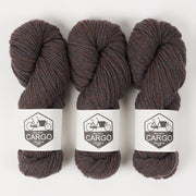 West Wool CARGO - BLUEBIRD Merino wool Chunky brown Yarn