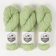 West Wool CHUNKY RAGLAN - CUCUMBER Merino wool Chunky Westknits Kits