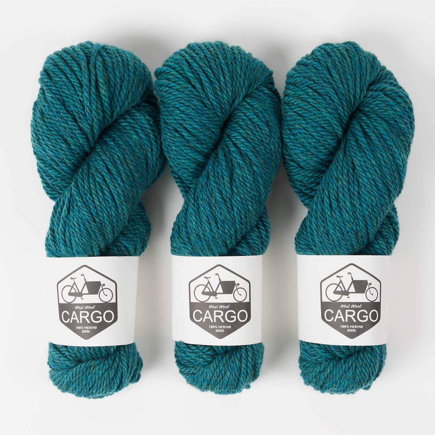 West Wool CHUNKY RAGLAN - MALLARD Merino wool Chunky Westknits Kits