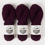West Wool CHUNKY RAGLAN - MULBERRY Merino wool Chunky Westknits Kits