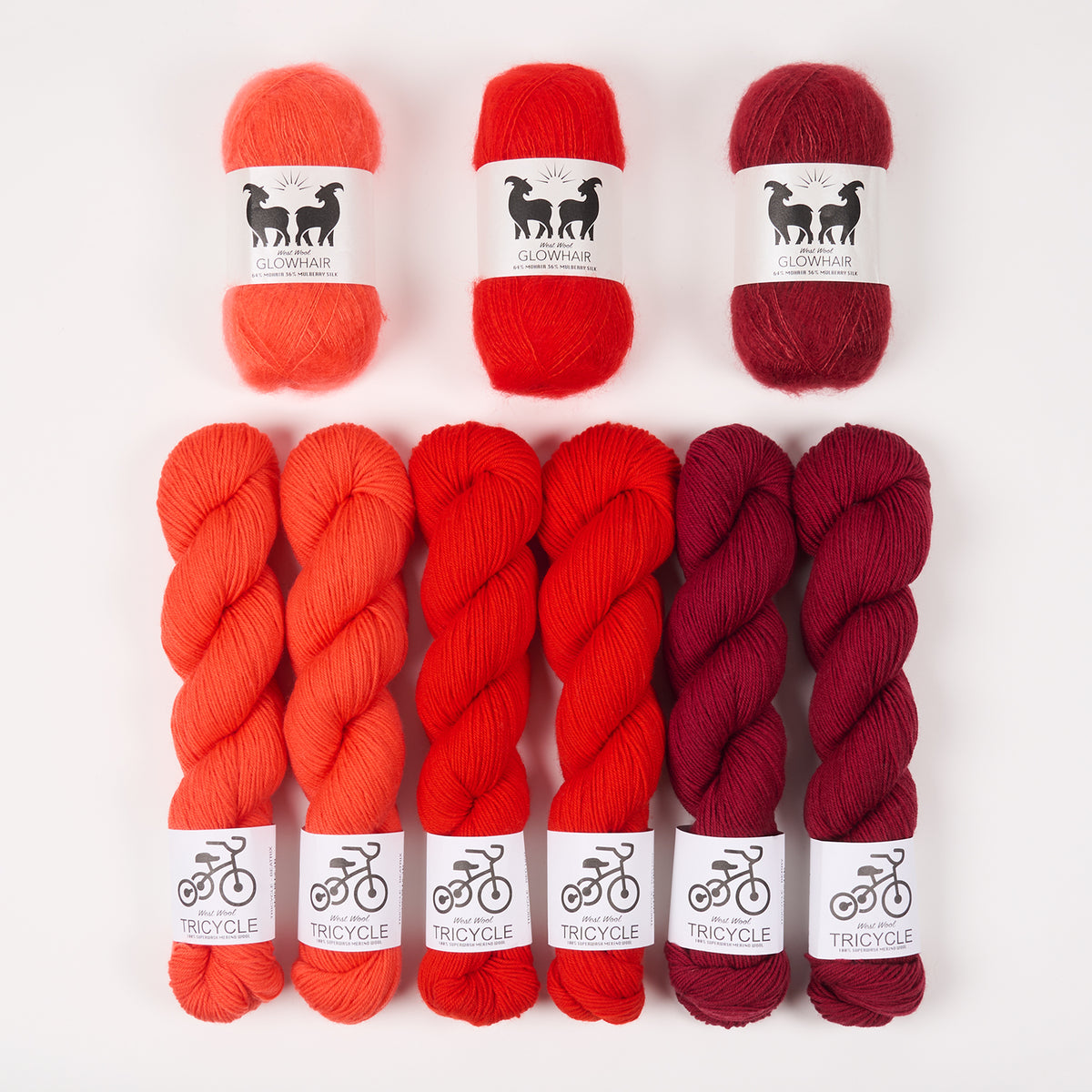 WESTKNITS KIT - BERRY FROST