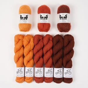 WESTKNITS KIT - CHESTNUT FROST