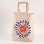 Stephen & Penelope Project Bags STEPHEN & PENELOPE TOTE BAG - WINDMILLS cream orange blue Project Bags
