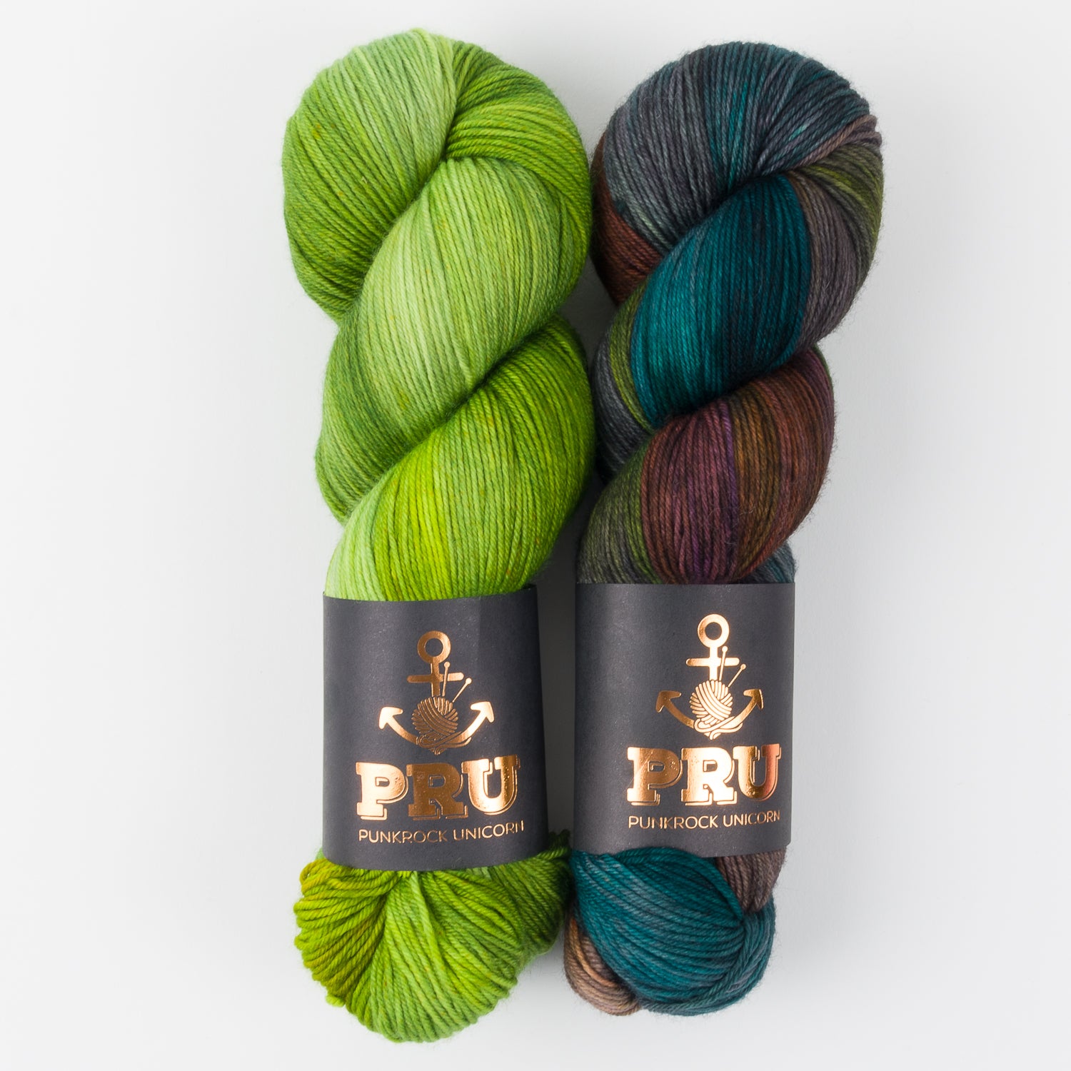Punk Rock Unicorn WITCH OIL Merino wool Nylon Fingering Quick Kits