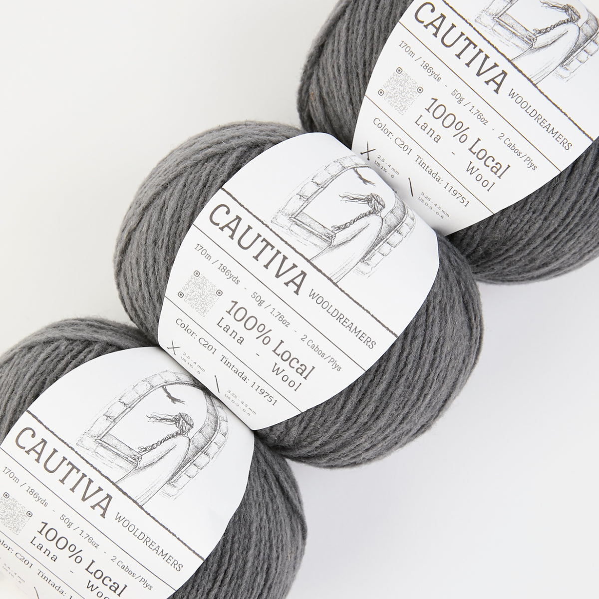 CAUTIVA - C201 DARK GREY