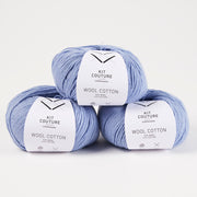 Wool Cotton - Blue Violet 7836
