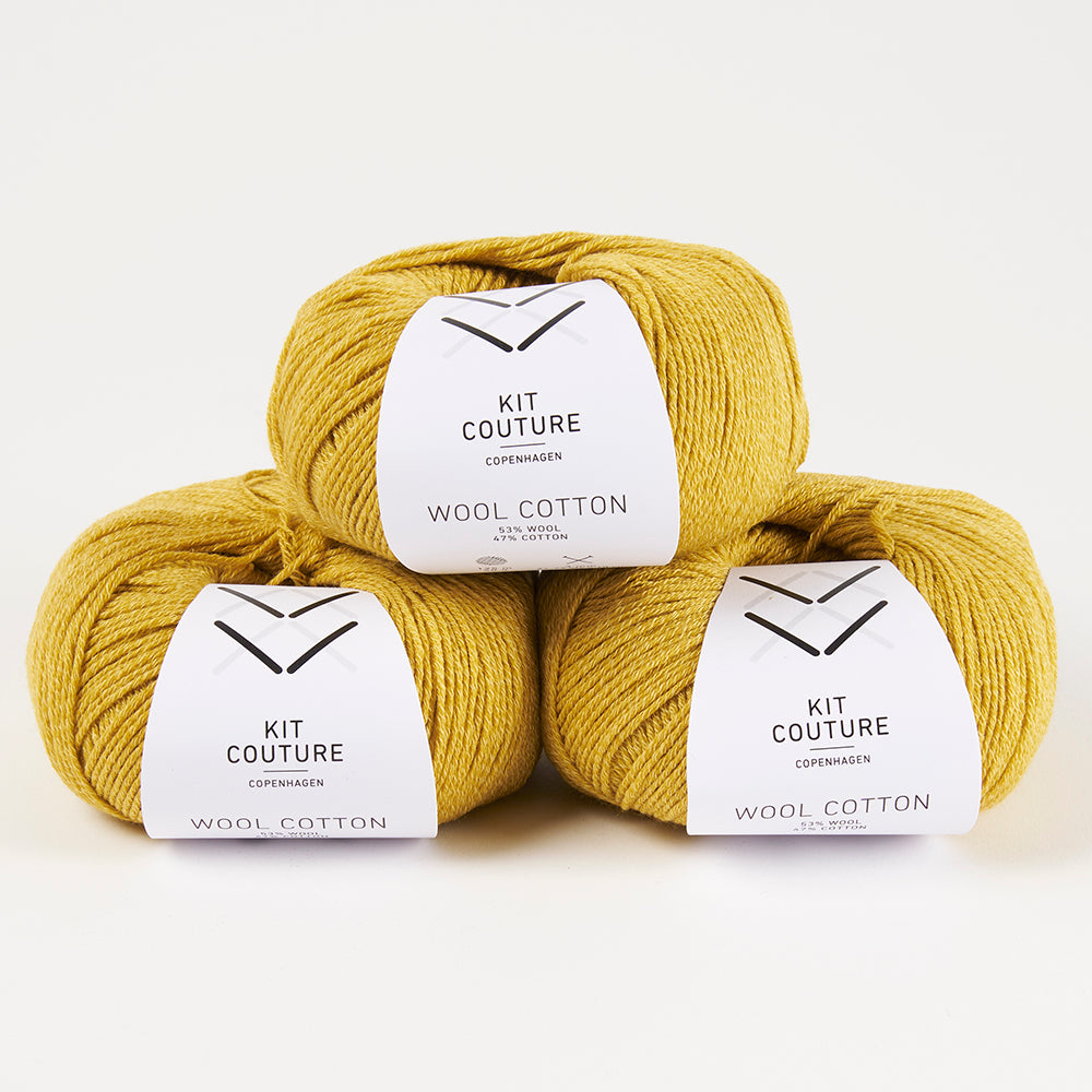 Wool Cotton - Earth Yellow 7834