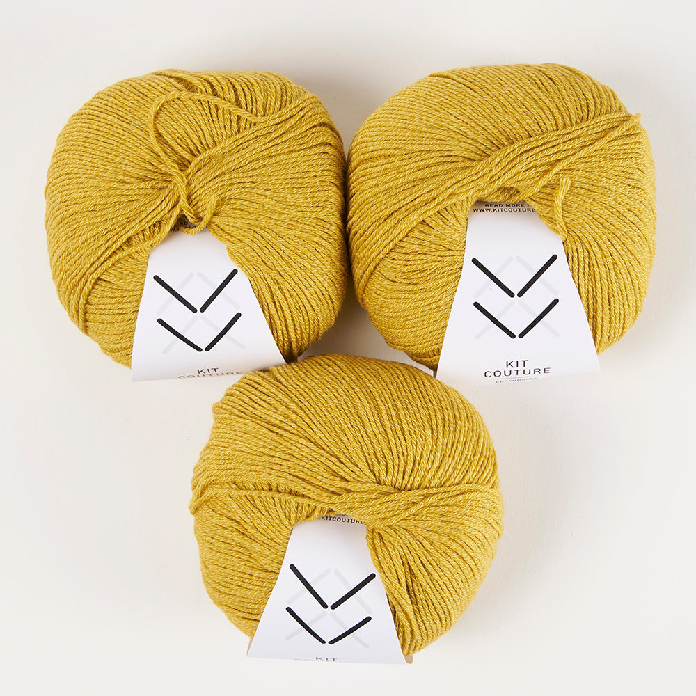 Wool Cotton - Earth Yellow 7834