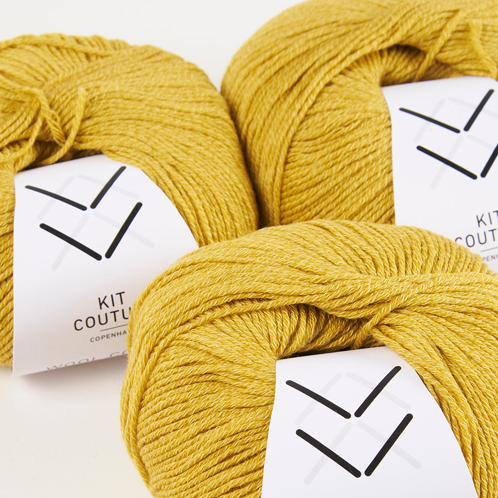 Wool Cotton - Earth Yellow 7834