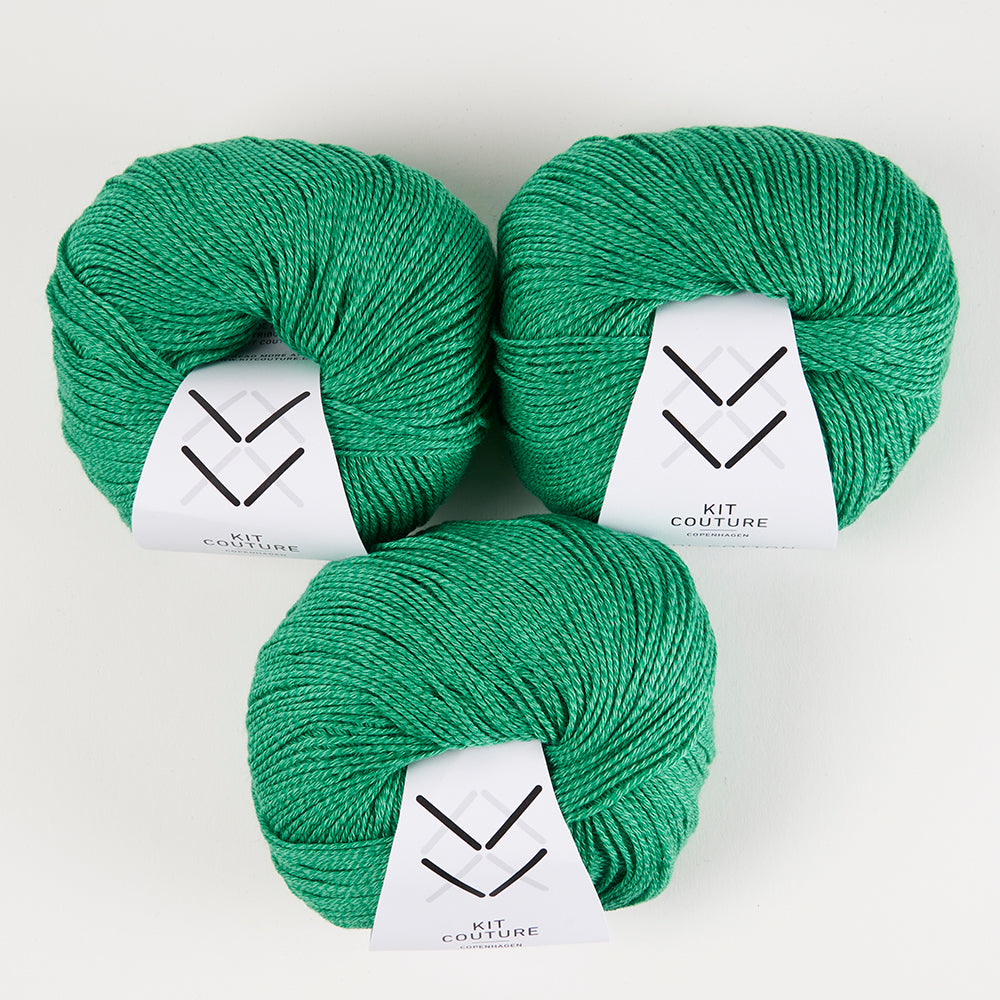 Wool Cotton - Green 7853