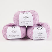 Wool Cotton - Light Lilac 7849