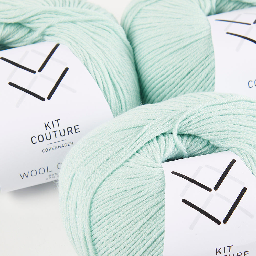 Wool Cotton - Mint 7855