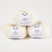 Wool Cotton - Off White 7827