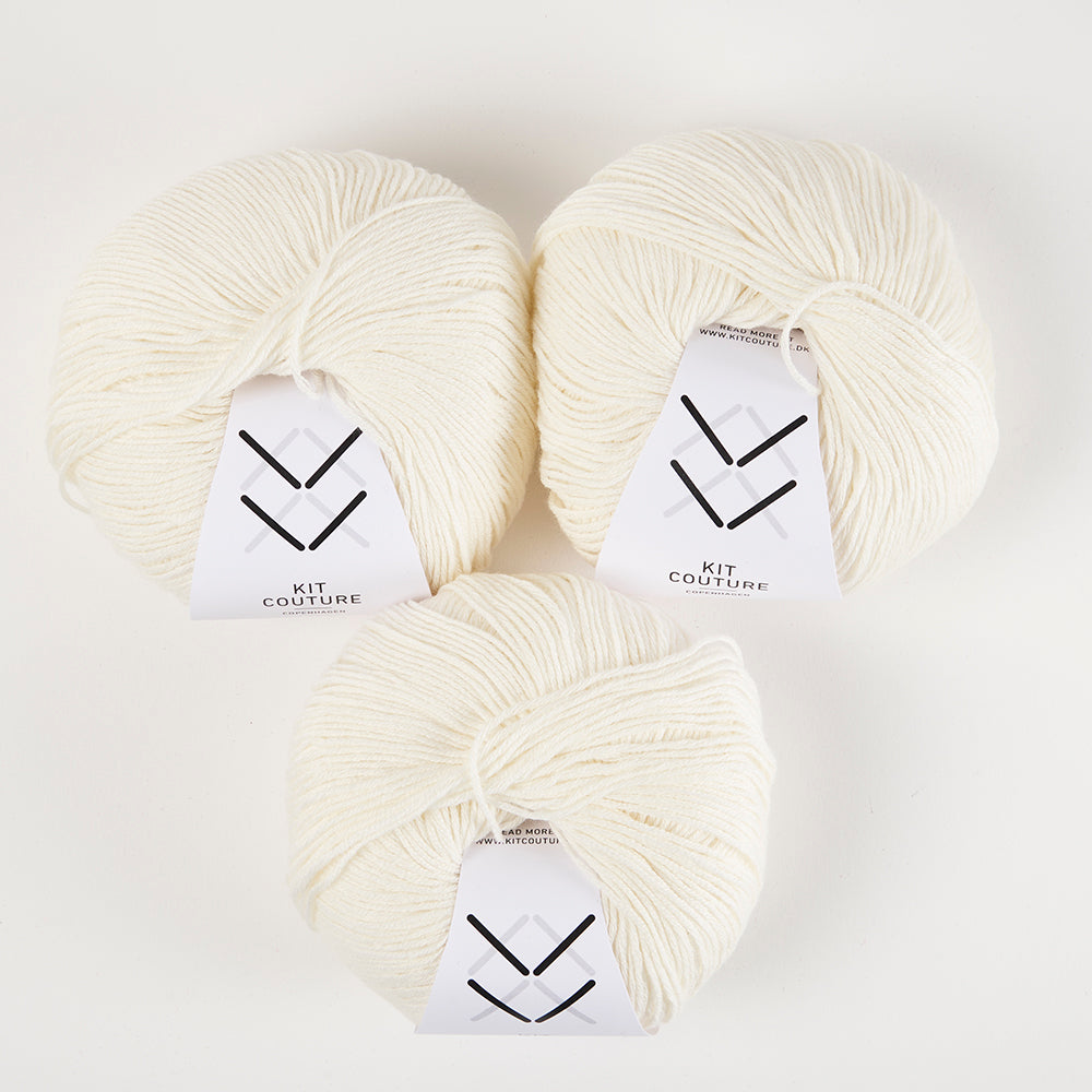 Wool Cotton - Off White 7827