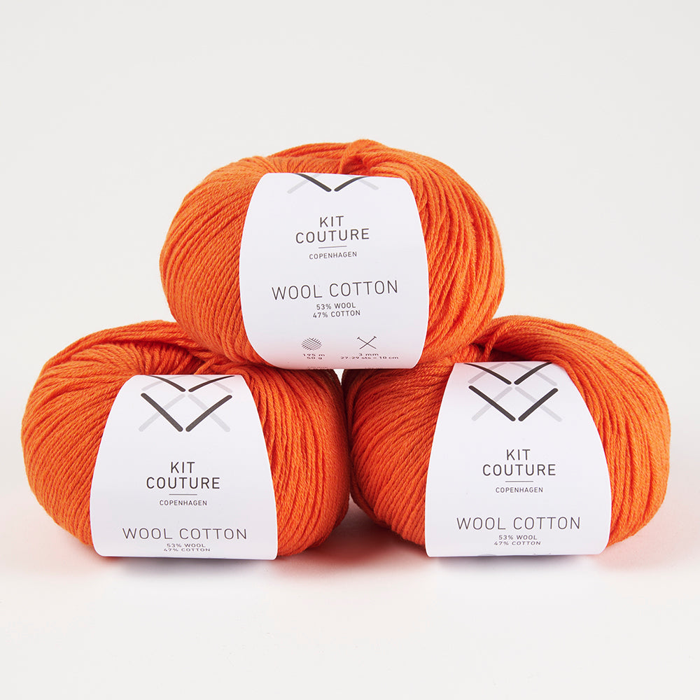 Wool Cotton - Orange 7850
