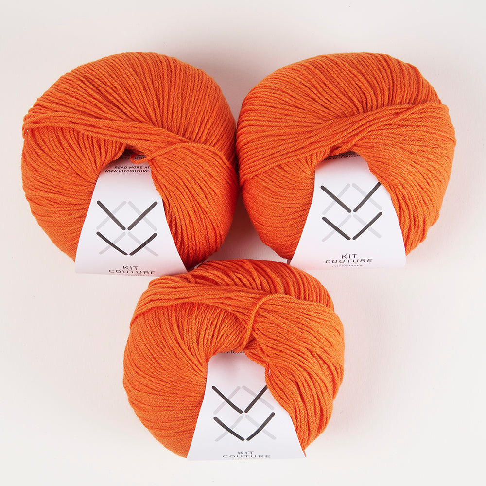 Wool Cotton - Orange 7850