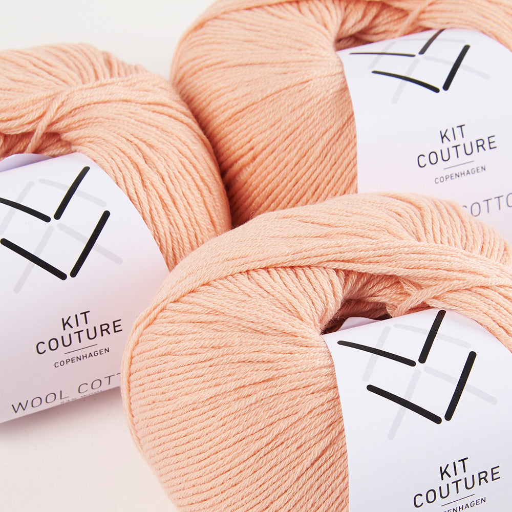 Wool Cotton - Peach 7847