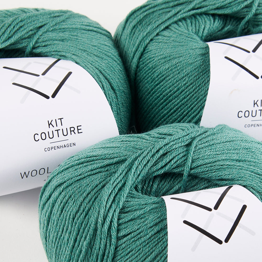 Wool Cotton - Sea Green 7835