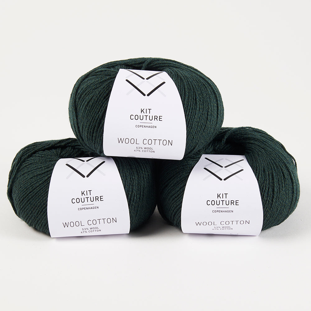 Wool Cotton - Teal 3573