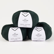 Wool Cotton - Teal 3573