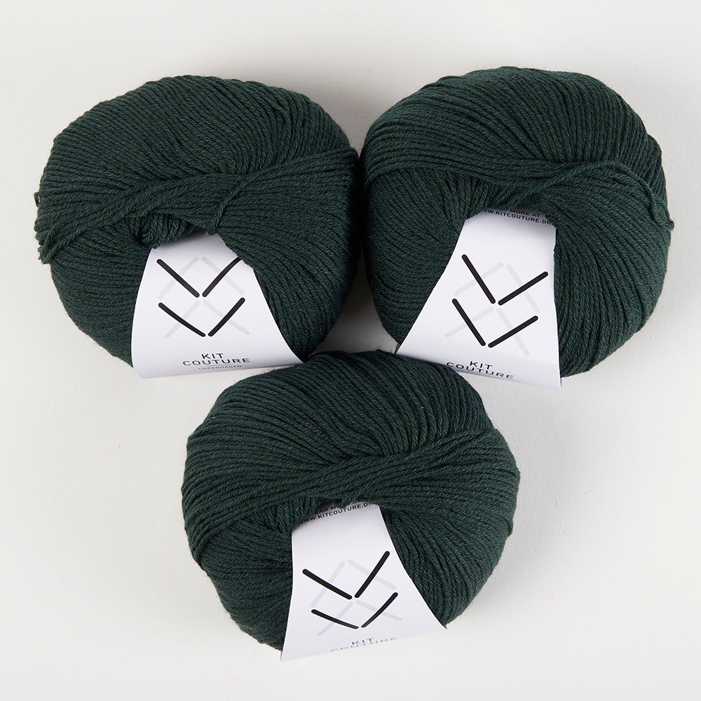 Wool Cotton - Teal 3573