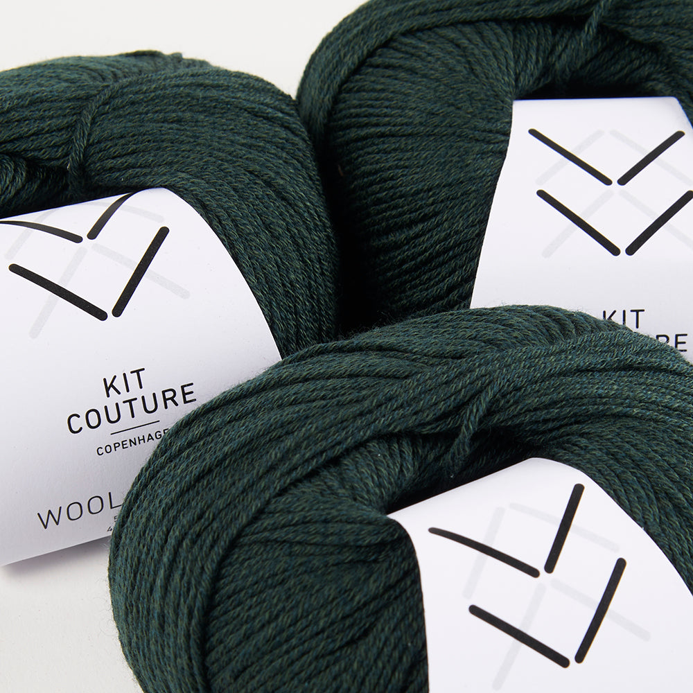 Wool Cotton - Teal 3573
