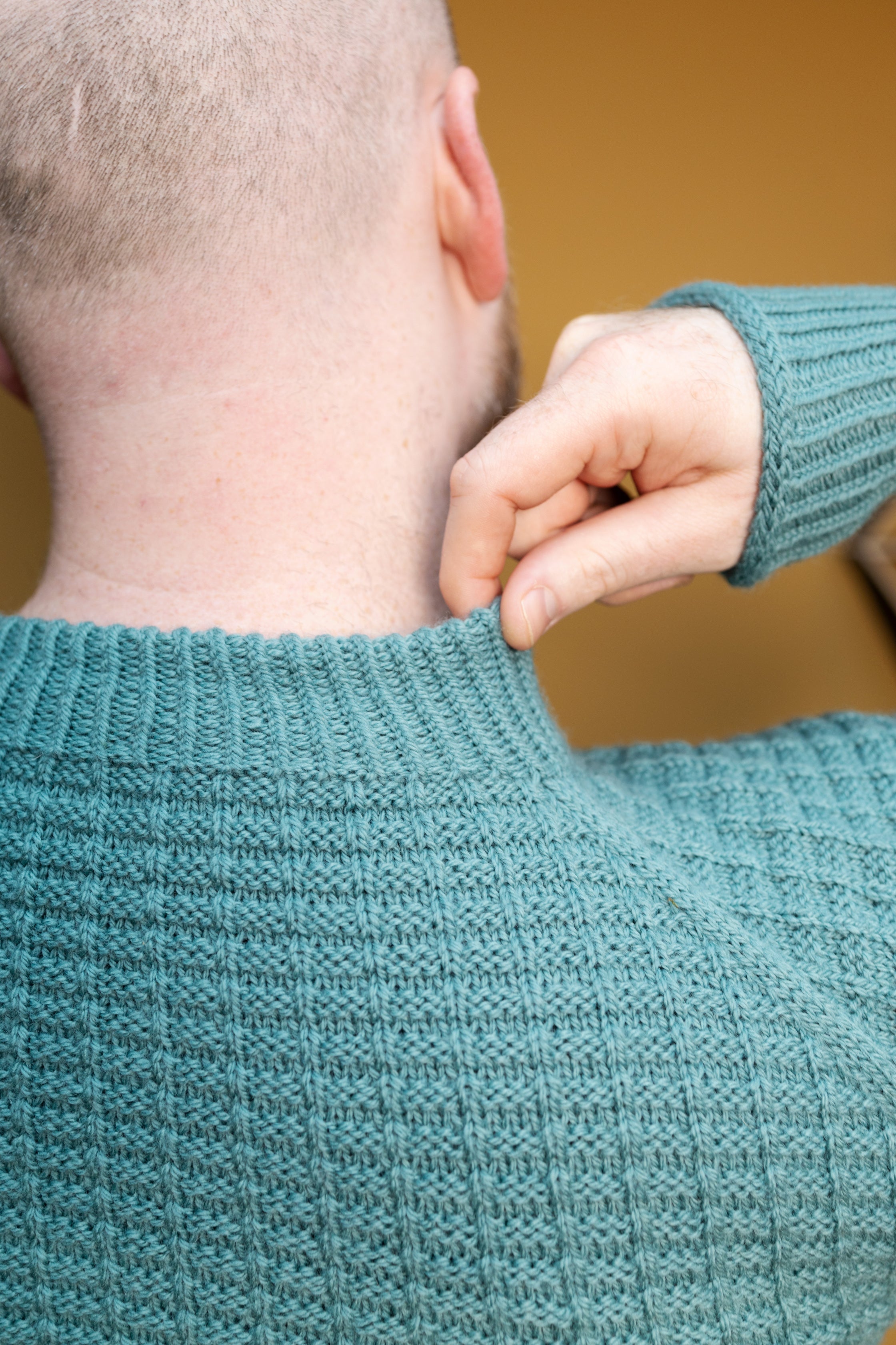 WOOLLY WAFFLE CARDIGAN PATTERN